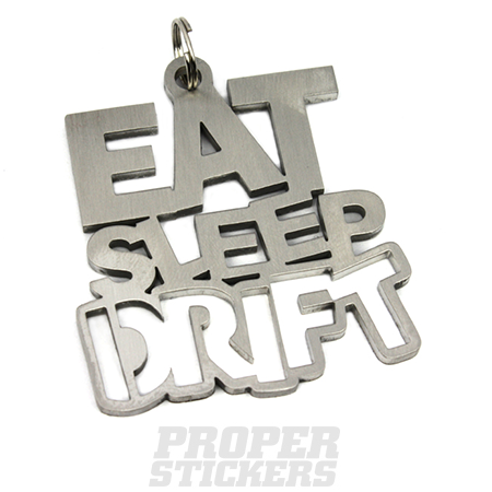 EAT SLEEP DRIFT - Brelok stal nierdzewna